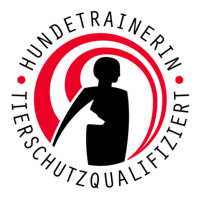 Zertifizierungslogo Tierschutzqualifizierte Hundetrainer*in - Koordinierungsstelle Messerli Institut, Vet Med Wien